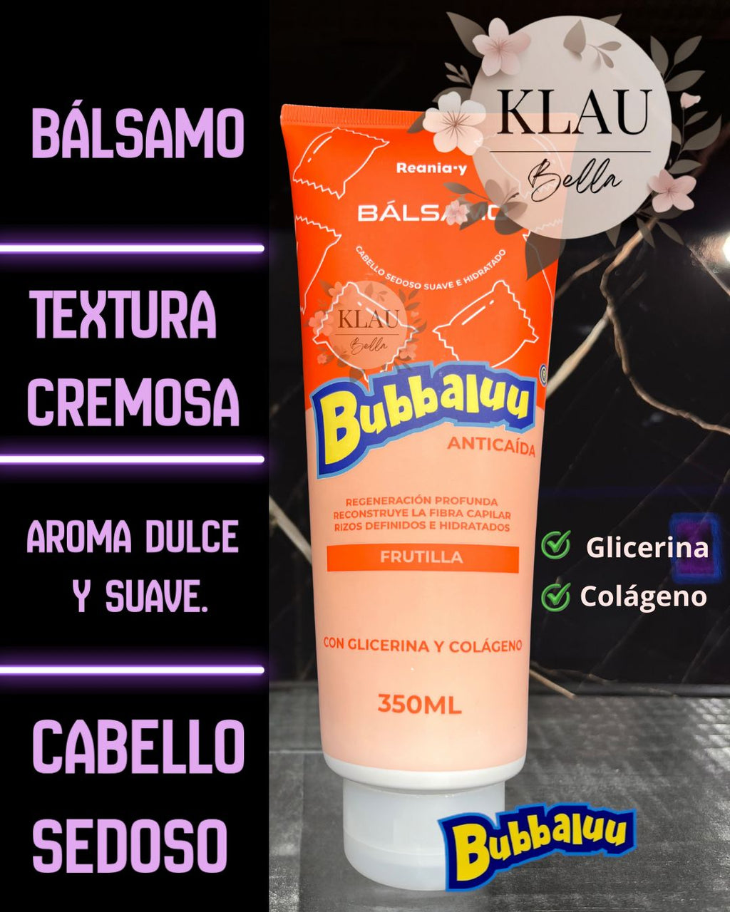 BÁLSAMO BUBBALUU 350ml