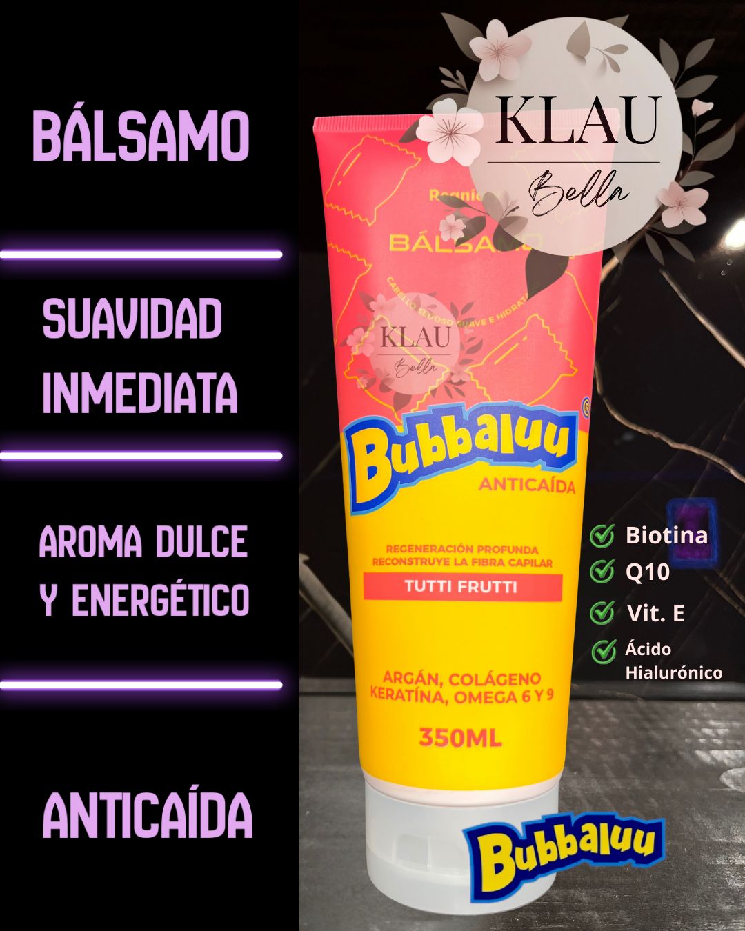 BÁLSAMO BUBBALUU 350ml