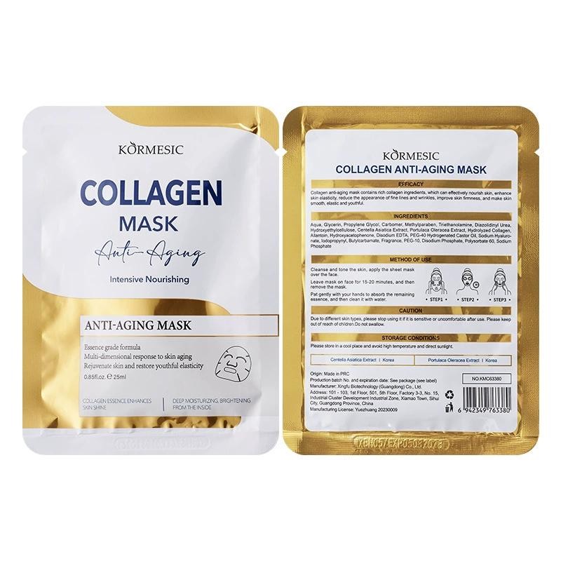 MASCARILLA FACIAL DE COLAGENO