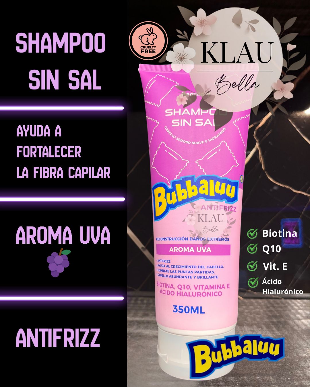 SHAMPOO BUBBALUU 350ml