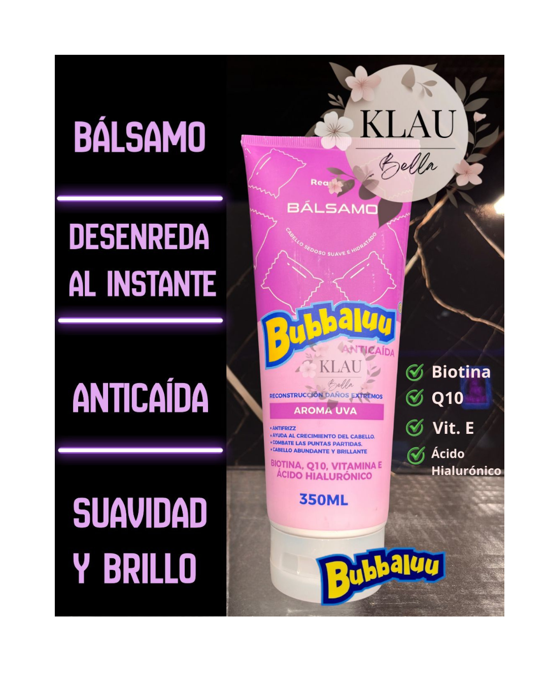BÁLSAMO BUBBALUU 350ml